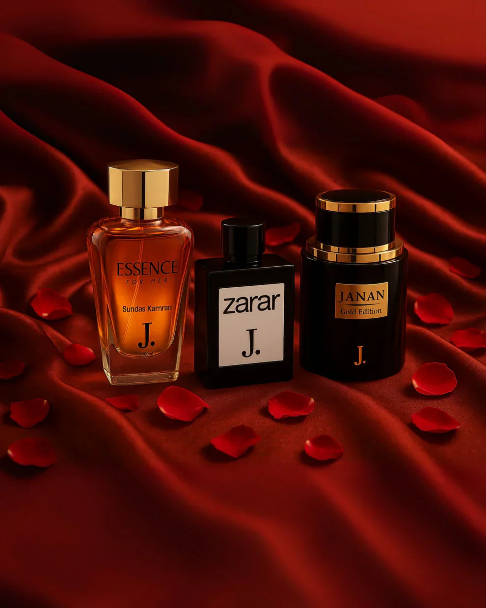 The Signature Collection by J. – Essence, Zarar, and Janan Gold Edition