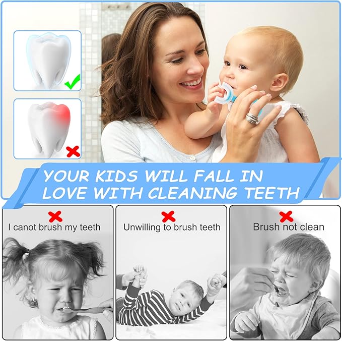 Baby U Shape Toothbrush (PACK OF 2)